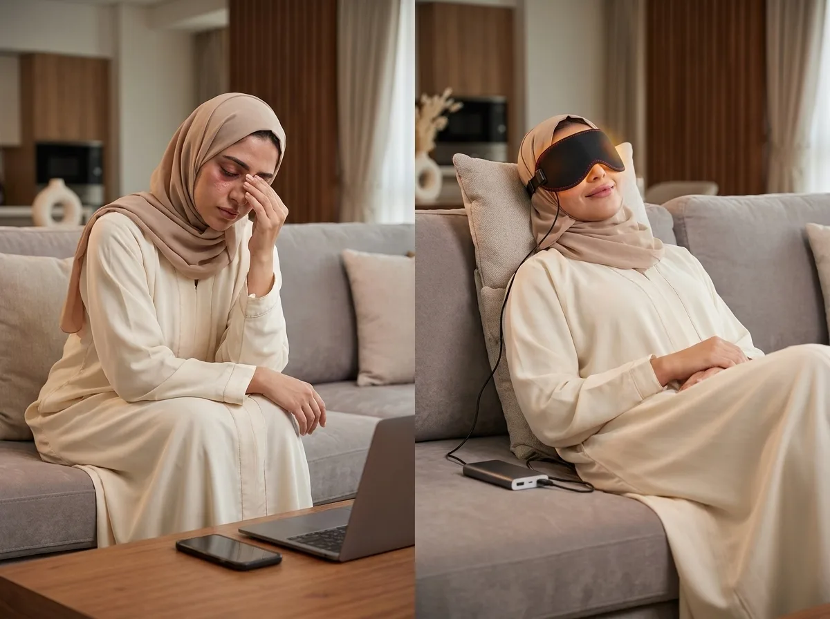 ما نعدك بنفس النتيجة — بس نقول لك ايش في القناع.